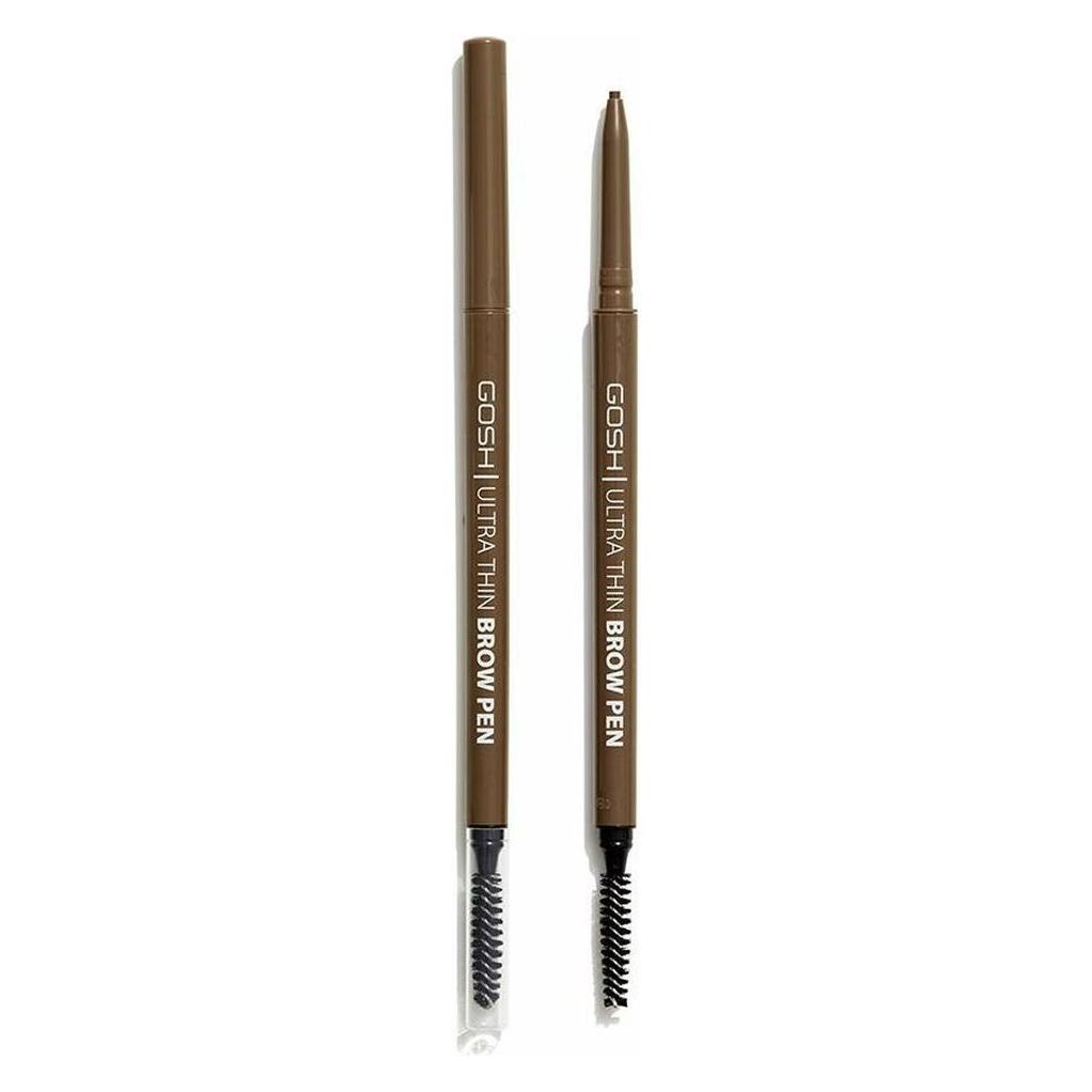 Gosh ULTRA THIN brow pen #grey brown 0,09 gr (Grau Braun, grey brown) (155337)