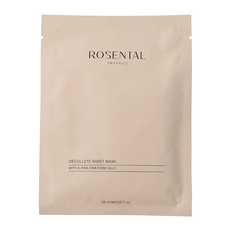 Rosental Organics Décolleté Sheet Mask, 1 Stück 4260576419286