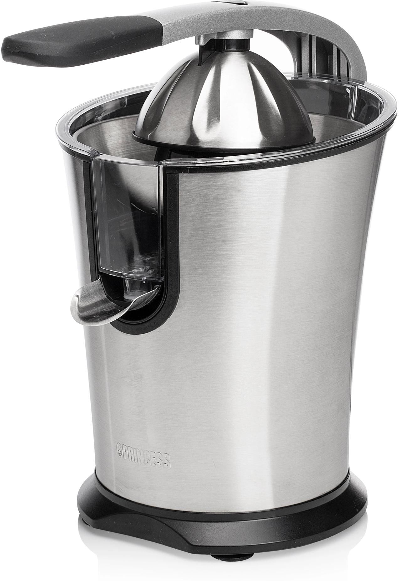 Princess Entsafter "201860 Master Juicer Pro", schwarz (schwarz, silberfarben), Entsafter, Entsafter schwarz, silberfarben Einheitsgröße