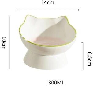 Uplift Picks Stable Raised Cat Food Bowl For Comfortable Kitten Water And Pet Feeding food Bowl