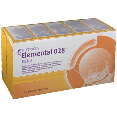Elemental 028 Orange Ananas flüssig 18x250 ml Flüssigkeit