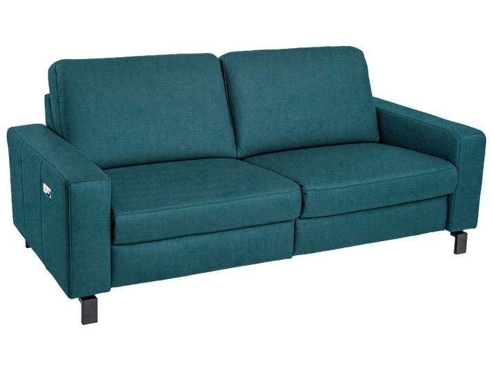 Sofa Cagliari Plus Basic Candy / Farbe: Petrol / Material: Stoff Basic