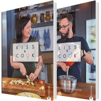 Kiss & Cook, Gebundene Ausgabe von Annette Sandner,Michael Riedl, Christian, 978-3-95961-193-0