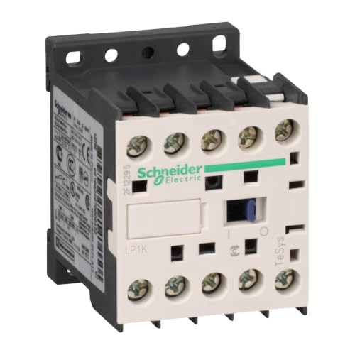 Schneider Electric LP1K0901ED vermogensbescherming, 3p+1N, 4kW/400V/AC3, 9A, 48VDC