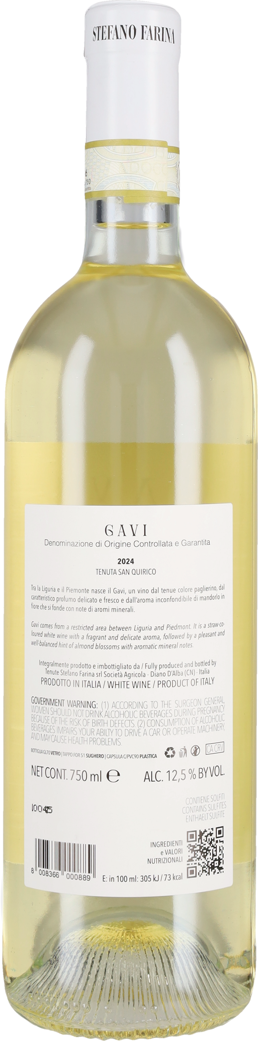 Gavi Tenuta San Quirico - Stefano Farina 2024