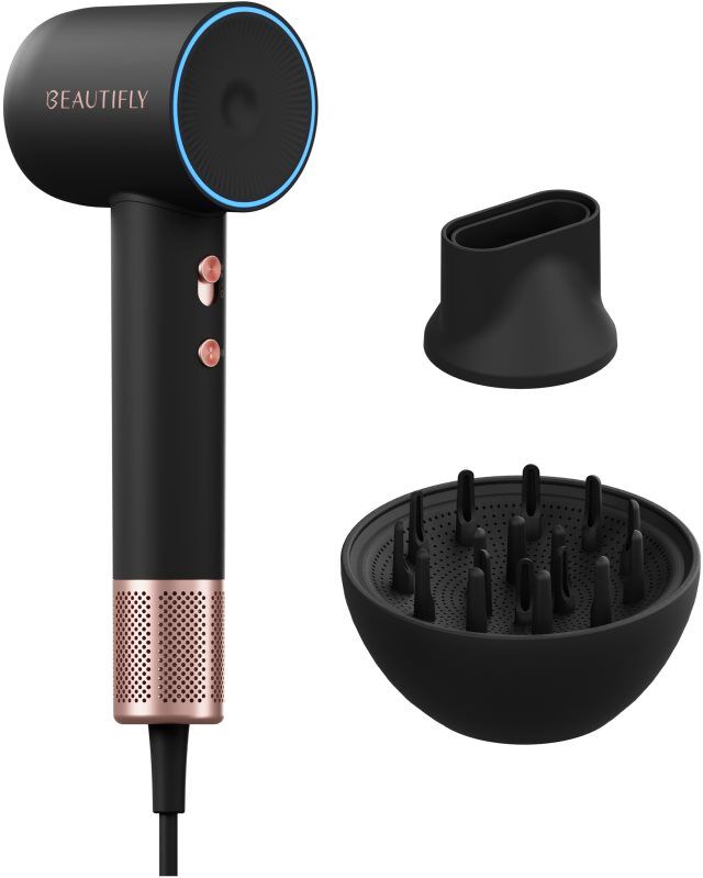 Beautifly VelaAir sèche-cheveux Black 1 pcs