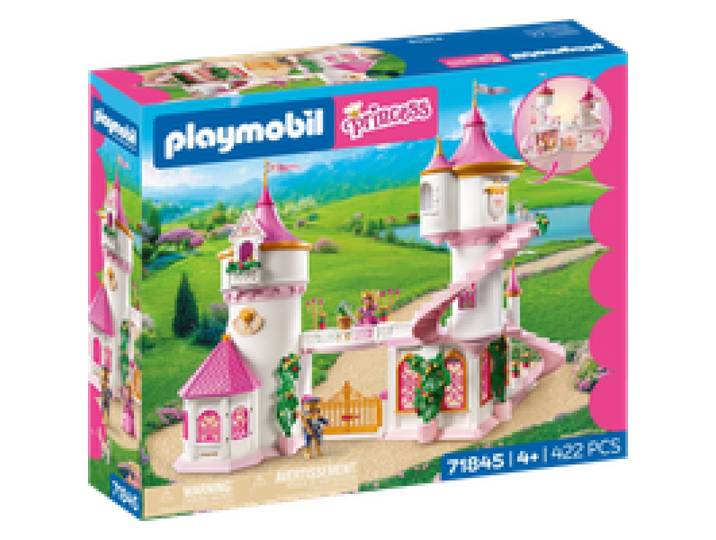 PLAYMOBIL Ensemble de construction et de jeu, Château de princesse