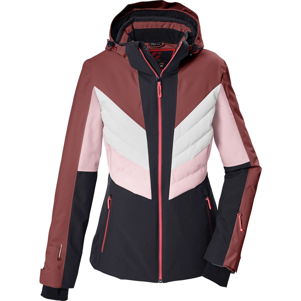 killtec KSW 107 Women Ski Jacket altrosa (00464) 36 44527-000-00464-36
