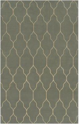 Livabliss Hand-knotted Levelland Green Wool Area Rug - 2' x 3' - 2' x 3'