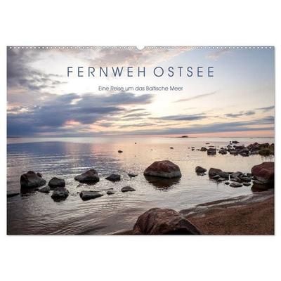 Fernweh Ostsee (Wandkalender 2026 DIN A2 quer), CALVENDO Monatskalender