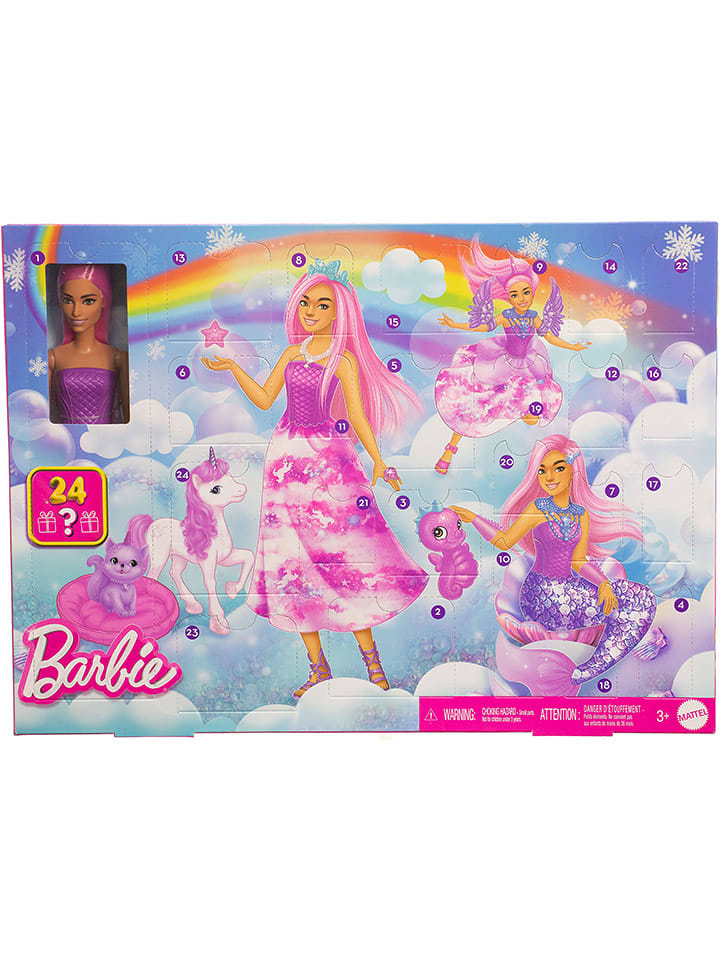 Mattel Adventskalender "Barbie Winter Fairytale" - ab 3 Jahren - onesize