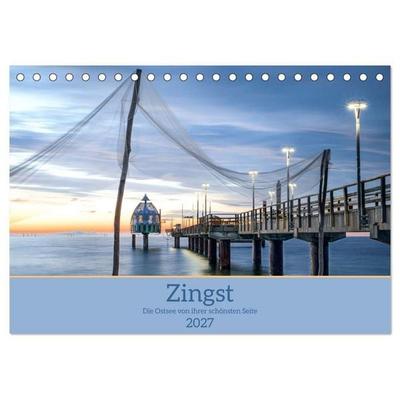 Zingst - die Ostsee von ihrer schönsten Seite (Tischkalender 2027 DIN A5 quer), CALVENDO Monatskalender