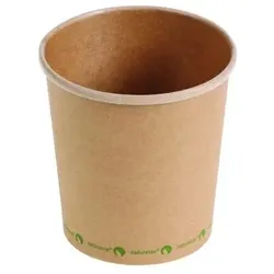 naturesse Becher Kraft/PLA ø 9 x 8 cm - 345 ml (500 Einheiten)