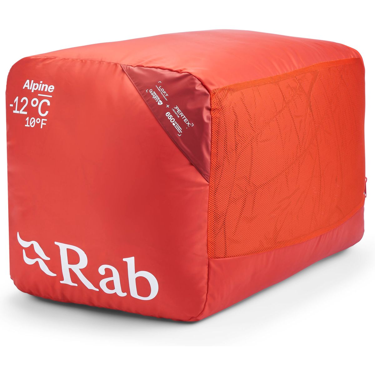 Rab Alpine -12C / 10F dark horizon/tuscan red (DHT) Long QSN-11-DHT-LNG-LZ
