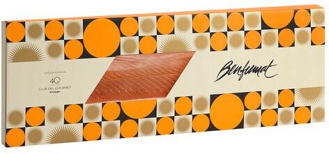 Edición 40 años Club del Gourmet Salmón ahumado precortado Benfumat Edición Especial 40 Aniversario Club del Gourmet.