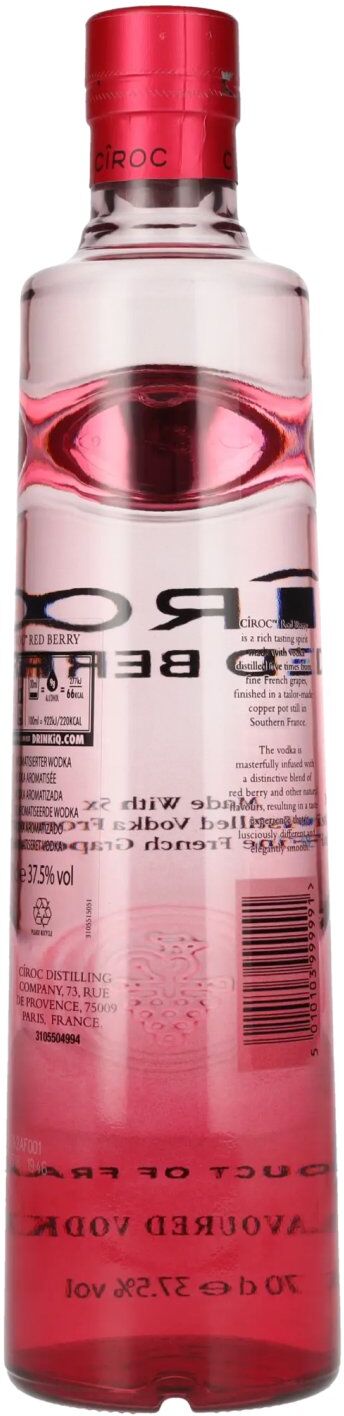 Cîroc RED BERRY Flavoured Vodka 37,5% Vol. 0,7l