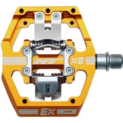 Pedale HT-X3 CNC Cromoly / 476 (Paar) g / orange