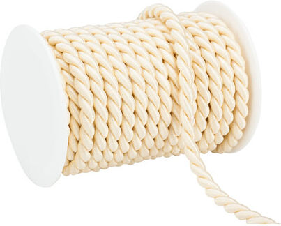 Kordel, creme, 8 mm, 10 m