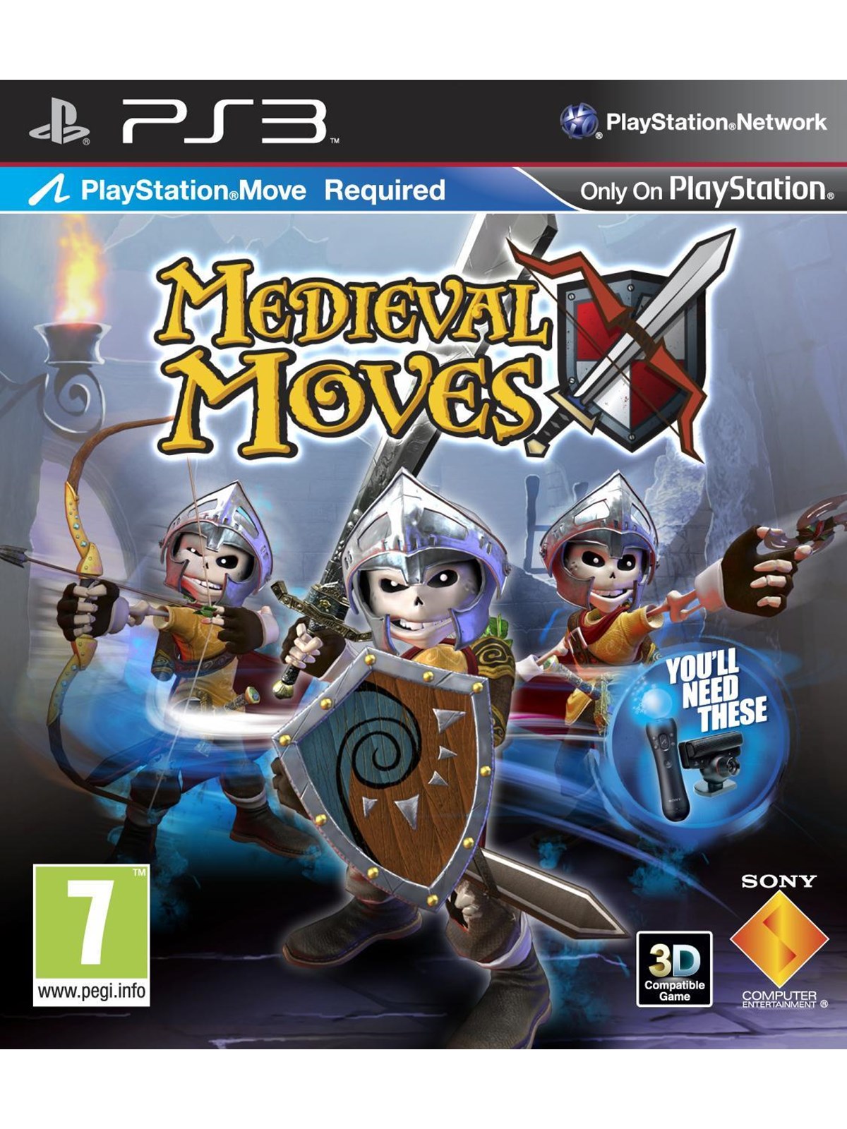 Medieval Moves - Sony PlayStation 3 - Action/Abenteuer - PEGI 7