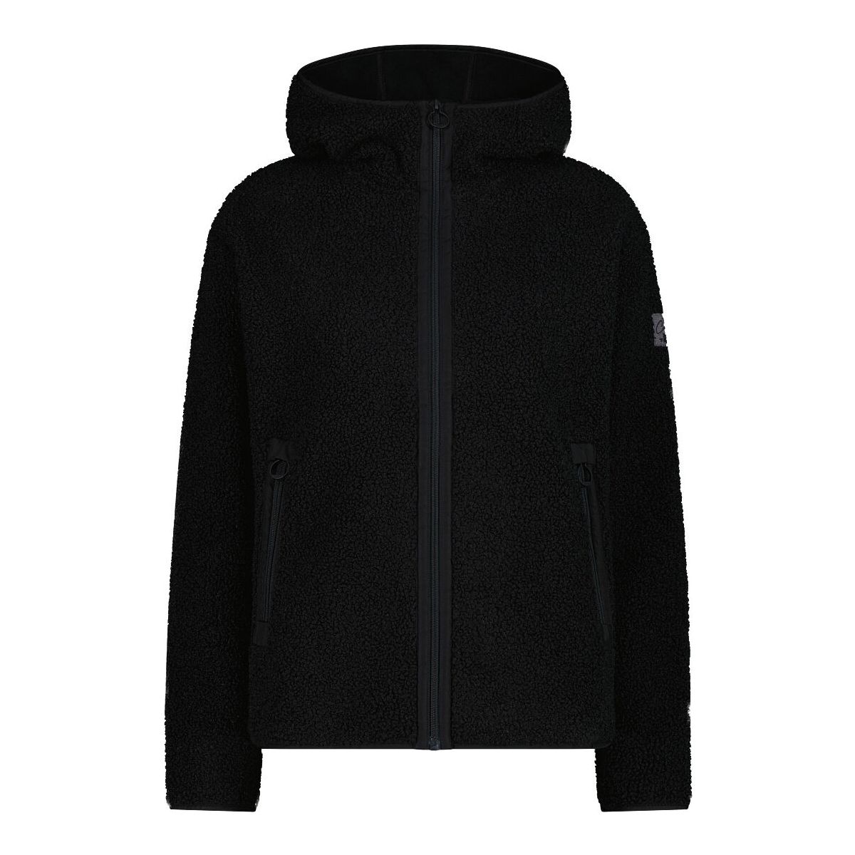 CMP Woman Jacket FIX Hood nero (U901) 48 35P3856-U901-48