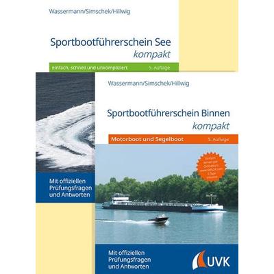 Sportbootführerscheine Binnen und See, Gebundene Ausgabe von Matthias Wassermann,Roman Simschek,Daniel Hillwig, Uvk, 978-3-381-11921-9