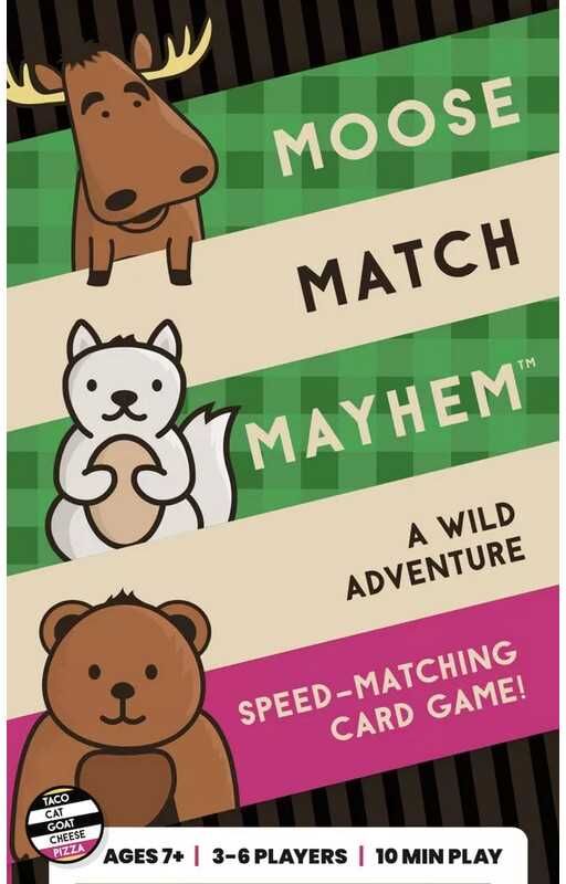 Moose Match Mayhem - Family Card Game, Ages 6+, Blue Orange