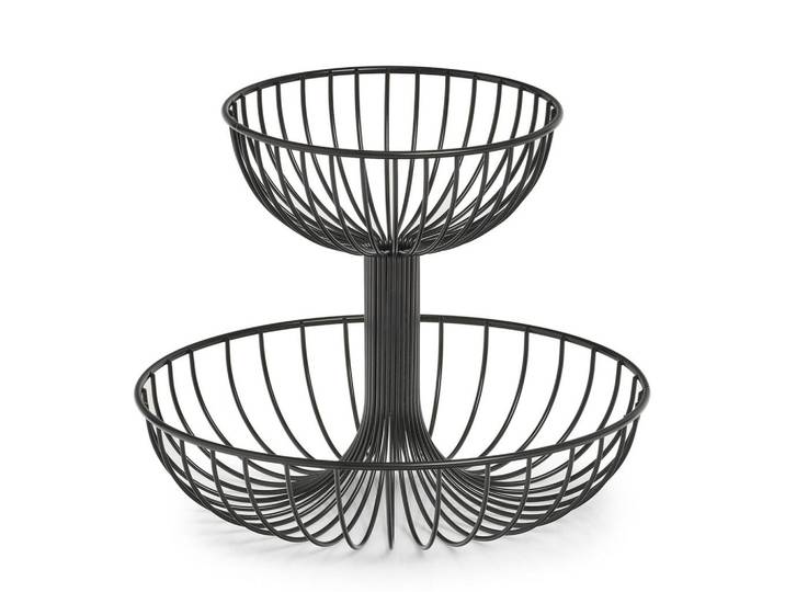 Zeller Present Etagere, Metall, rund, 32x32x26 cm, Geschirr, Tischkultur & Serviergeschirr, Etageren