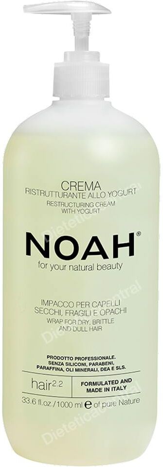 Noah crema reestructurante con yogur 1000ml.