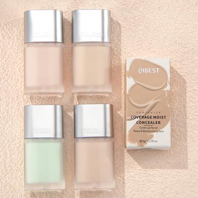 Beloved Skins High Coverage Concealer, Moisturizing Liquid Makeup Base, Waterproof Foundation, Oil Control & Dark Circle Concealer 04