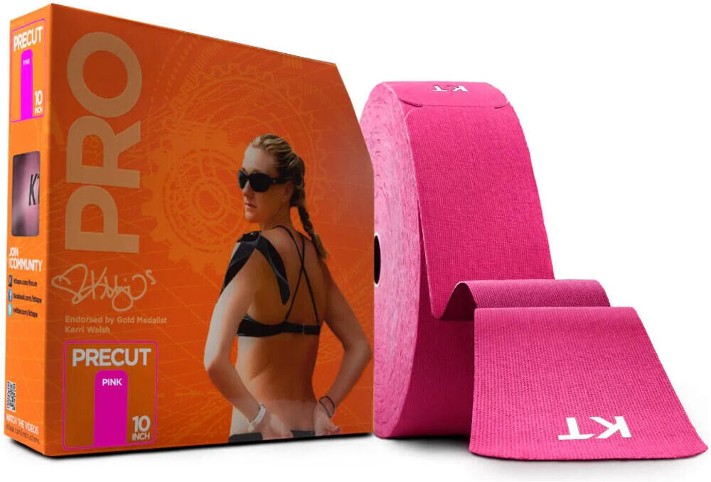 Kt-Tape pro jumbo precut varios Rosa (UNICA)