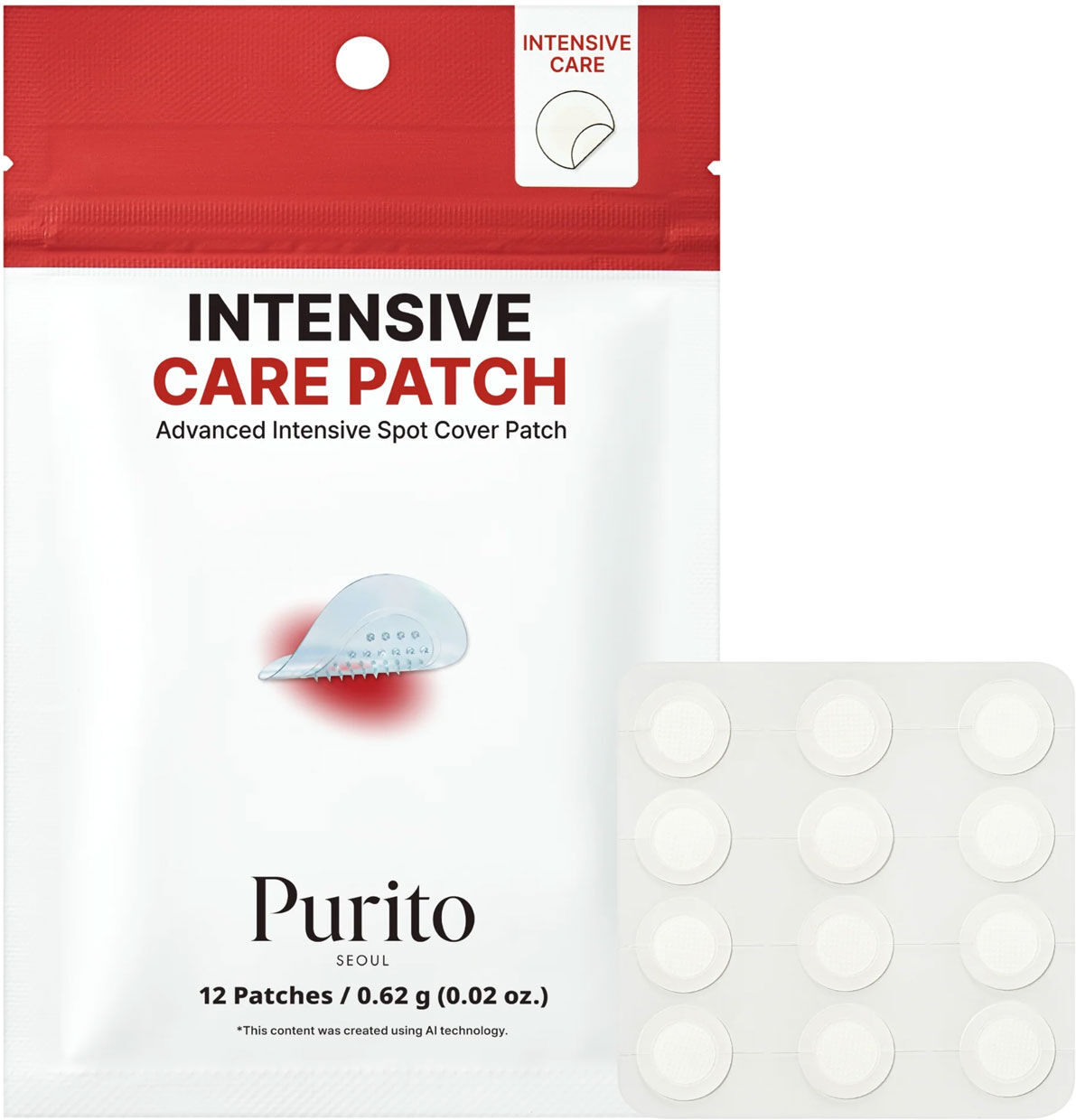 Purito Seoul PURITO Intensive Care Patch 12pcs
