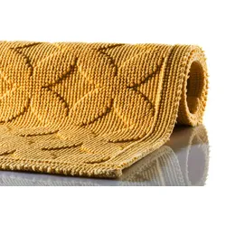 RHOMTUFT Badteppich SEASIDE gold 70 x 120 cm