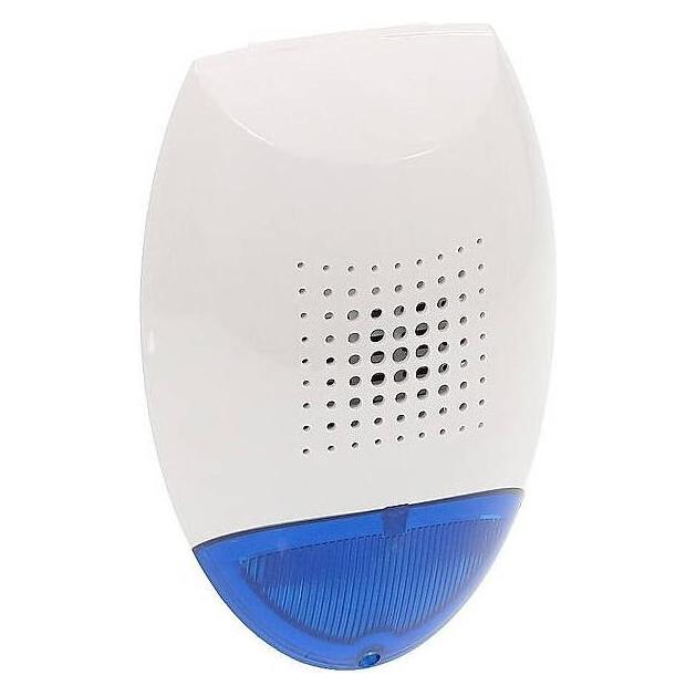 Satel SD-3001 BL Aussensirene blau 120dB 12V/1,2Ah (SD-3001 BL)