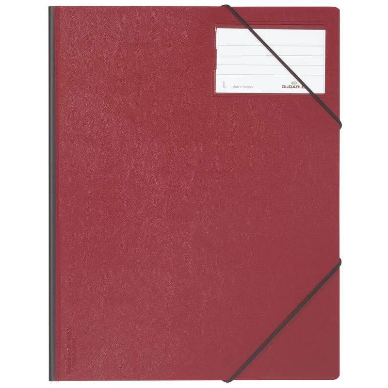 DURABLE Eckspanner Premium DIN A4 rot