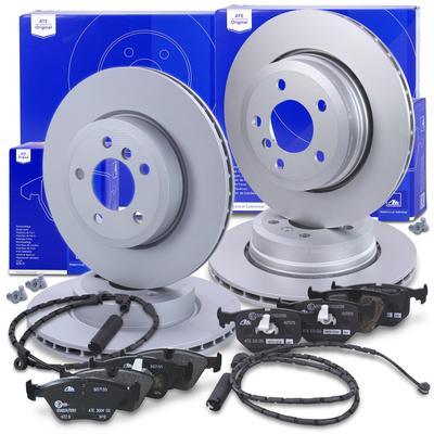 Ate Bremsscheiben +Beläge +VWK vorne+hinten [Hersteller-Nr. 40570969] für BMW