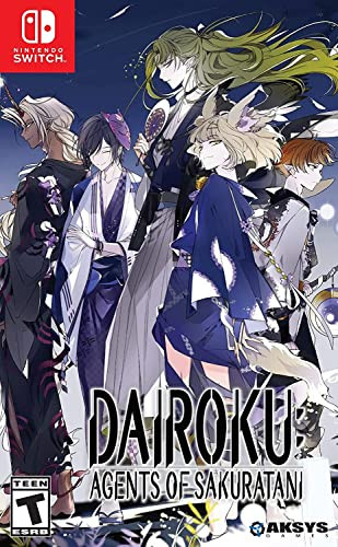 Aksys Games: Dairoku: Agents of Sakuratani voor Nintendo Switch, fysieke versie