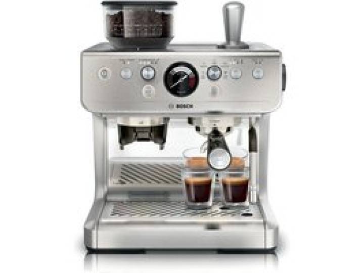 Machine à café à grain - BOSCH PROFESSIONAL - PFE403B3 - Moulin 30 réglages - 15 bars - Mousseur à lait intégré