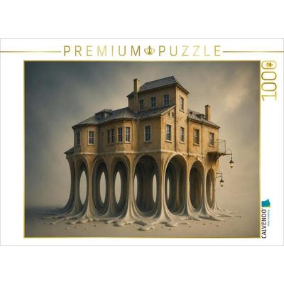 CALVENDO Puzzle Das schmelzende Haus | 1000 Teile Lege-Größe 64x48cm Foto-Puzzle für glückliche Stunden