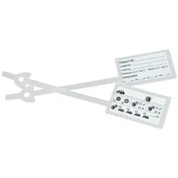 EICHNER 2x 100 Rad- und Reifenanhänger transparent
