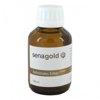 Senagold Naturheilmittel GmbH KOLLOIDALES SILBER 25 ppm flüssig 100 ml 11321428