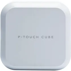 Brother P-Touch Cube Plus PT-P710BTH, Beschriftungsgerät, Weiss