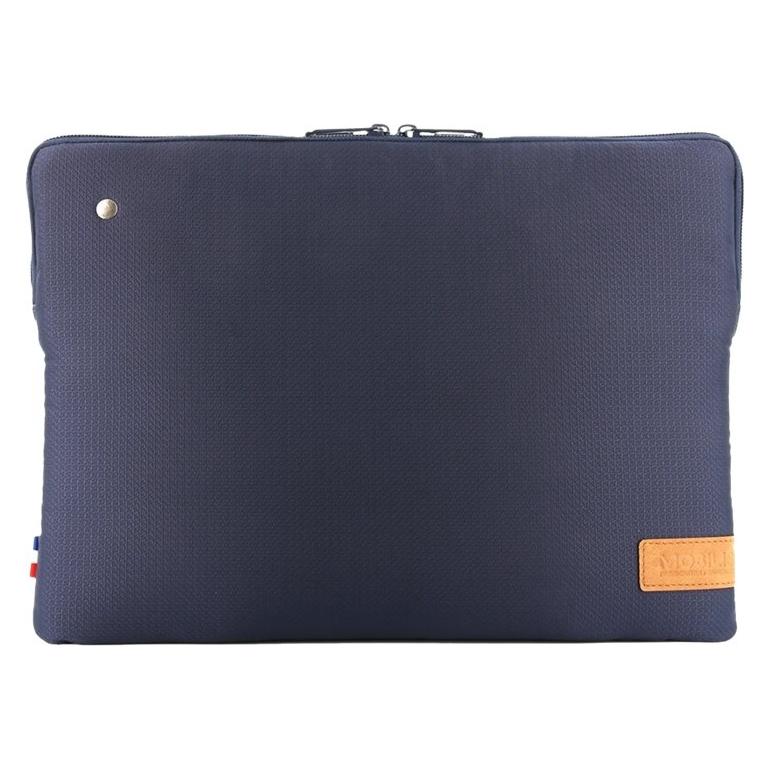 Mobilis LA FRENCHIE SLEEVE 12.5 - 14IN - MIDNIGHT BLUE - MADE IN FRANCE (14", Universal) (069001)