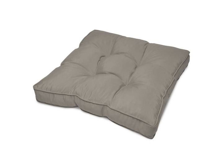 LOUNGEKISSEN Flair Outdoor Sitz 60/60/10cm Hellgrau