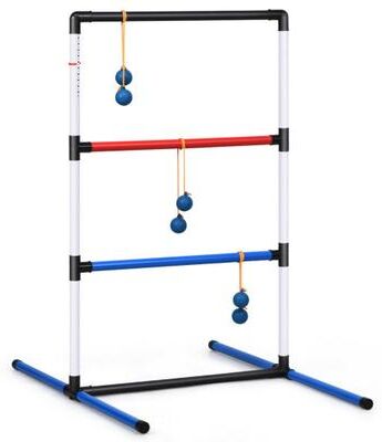 Costway Ladder Ball Toss Game Bolas Score Tracker Carrying Bag