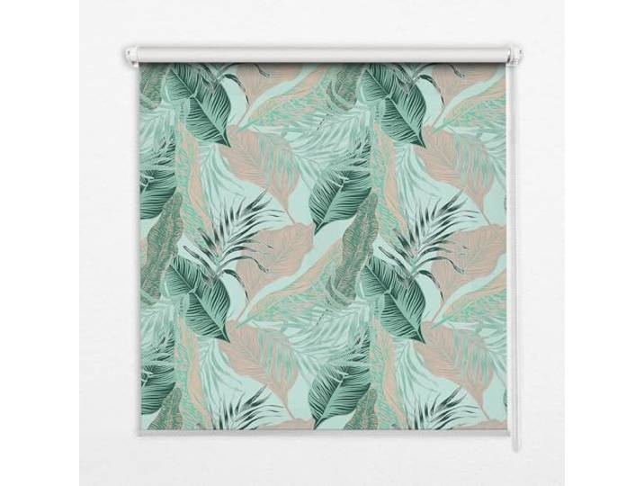 Tulup 120x140cm Innenbereich Rollos Für Fenster Durchlässig - Tropische Blätter