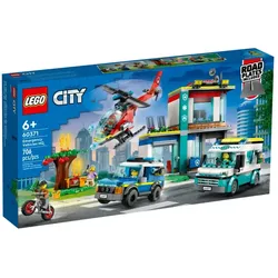 LEGO® City 60371 Hauptquartier der Rettungsfahrzeuge