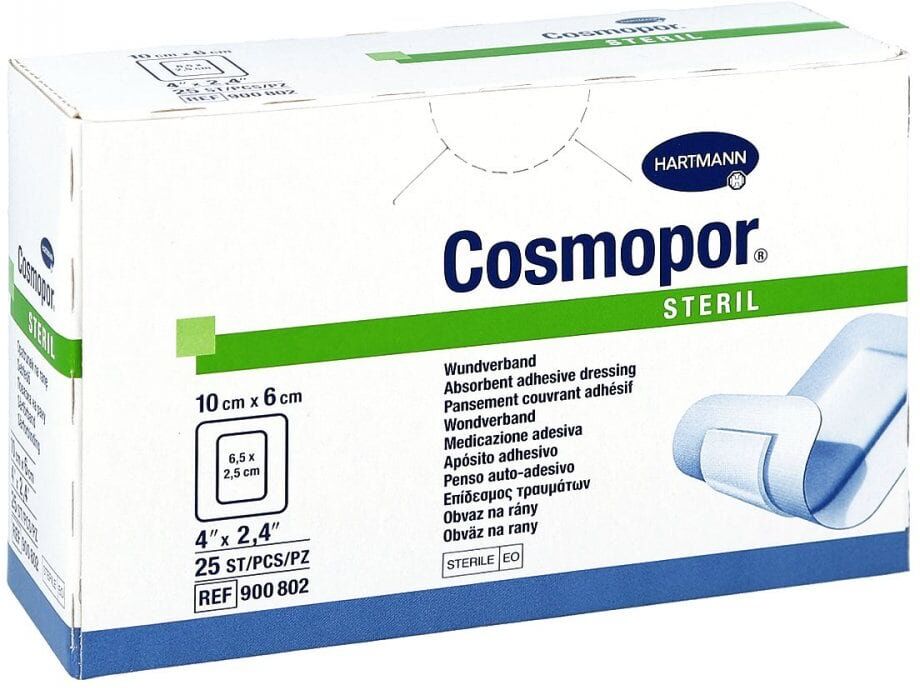 Cosmopor steril 6x10 cm
