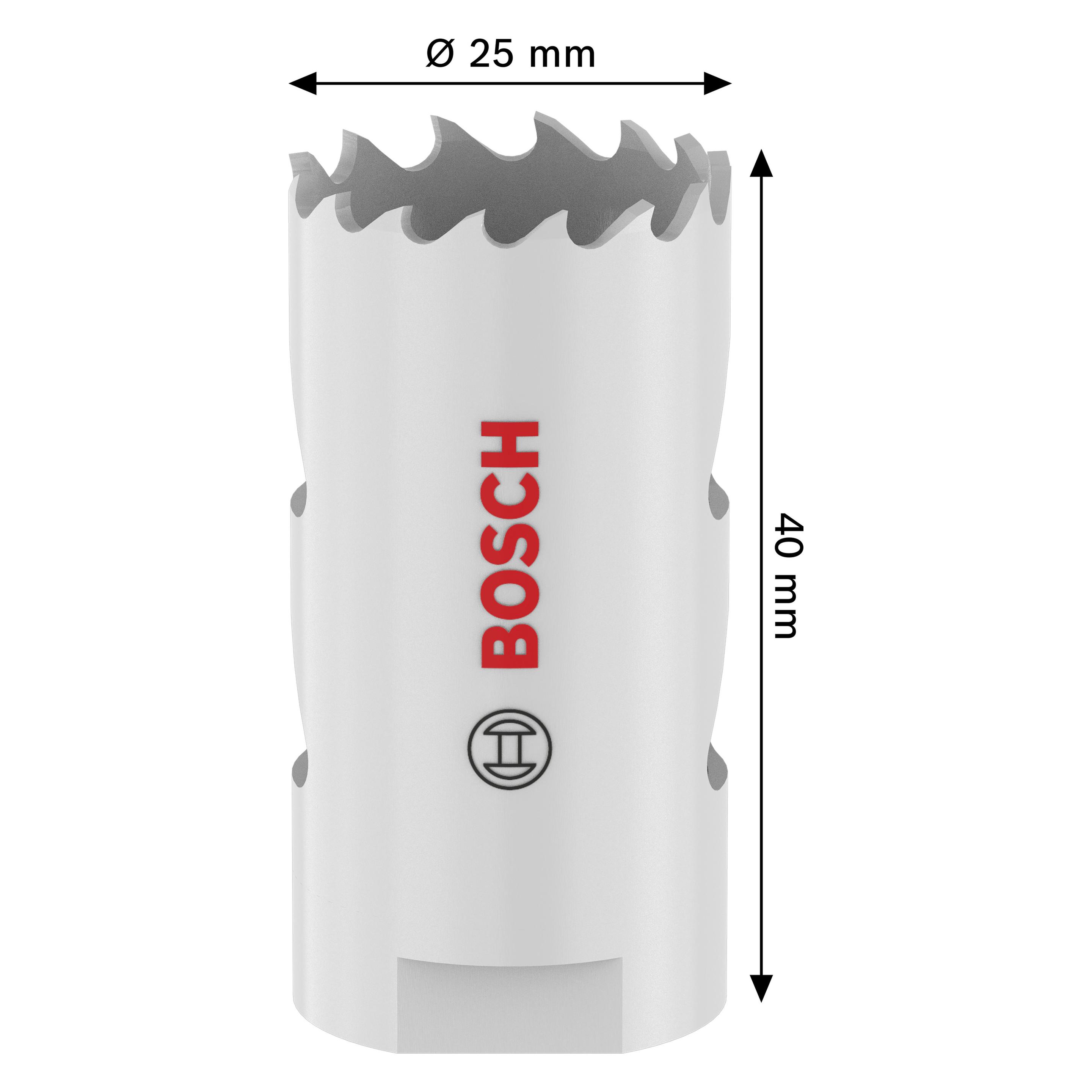 Bosch Professional Zubehör Multi Material Lochsäge, 25 mm (25 mm) (2608594566)