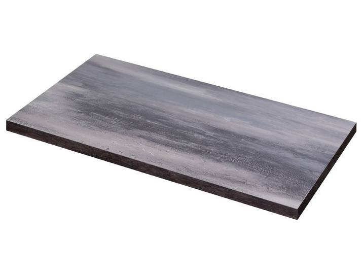 Flex-Well Arbeitsplatte Arbeitsplatte - 210 x 60 x 2,8 cm - Schiefer Blau-Grau gewischt – Tosk