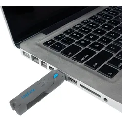 LOGILINK AU0044 - USB-A-Port Schloss (1x Schlüssel, 1x Schloss)